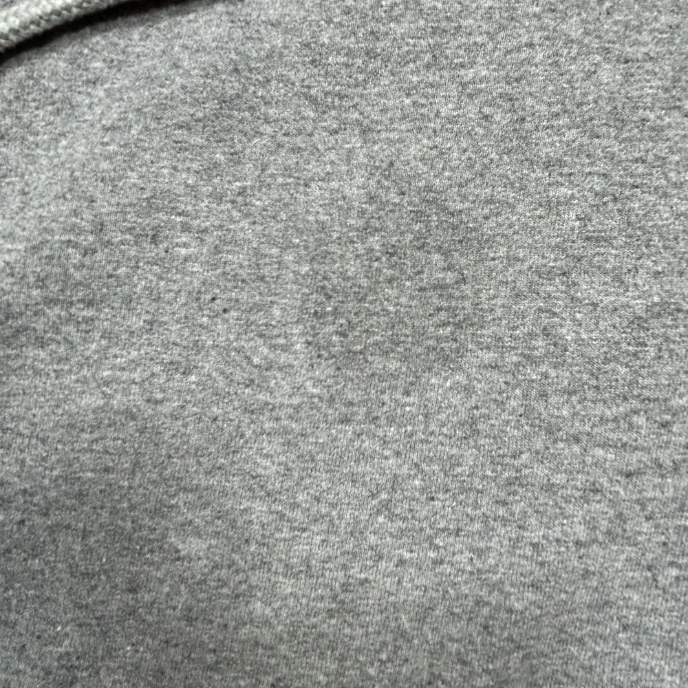 North Face Hoodie Mens XL Gray Heritage Patch Pullover Fleece Sweatshirt *SPOT